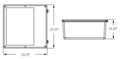 80-150W IP65 Induction Parking light