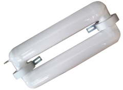 Rectangular induction lamp with CRI>82Ra