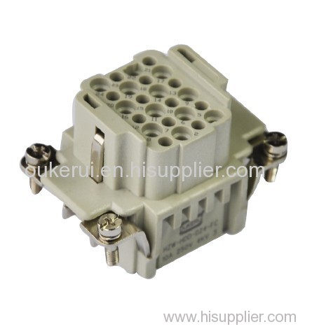 24 pin avaition heavy duty connector HDD-024
