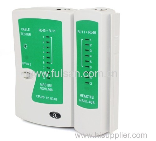 RJ45 RJ11 Cat-5 Cat-6 Cable Network LAN Cable Tester