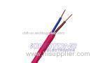 Unshielded Silicone Fire Resistant Cable , FRLS Copper Conductor Cable with 5.00mm Jacket