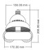 Self ballasted Induction lamp fitting