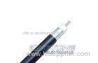 Black QR-540 CCA LMR Coaxial Cable with PE Jacket , Aluminum Tube Coax Cable