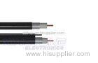 1000M PS 750 LMR Coaxial Cable , CCA PE Network Coax Cables in Black
