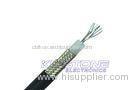 PVC RG223 Outdoor LMR Coaxial Cable with Silver Plated Copper Conductor , Shield Coax Cable