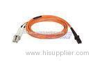Orange LC to MTRJ Optical fiber patch cord 62.5/125 Multimode Duplex patch cord