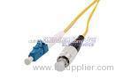 Duplex ST to LC Optical Fiber Patch Cord Pigtail with 3.0mm OD Cable Jacket