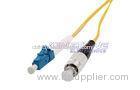 Duplex ST to LC Optical Fiber Patch Cord Pigtail with 3.0mm OD Cable Jacket