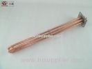 Industrial Electric Copper Heating Element For Gas , Plated Nickel