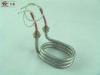 Energy Efficient Copper Heating Element For Gas Heater , Brass Flange