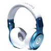 Monster Power Pro High Definition Over-the-ear Headphones White Blue