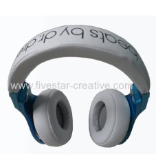 Monster Power Pro High Definition Over-the-ear Headphones White Blue