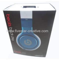 Monster Power Pro High Definition Over-the-ear Headphones White Blue