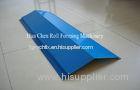 Roof metal Ridge Cap Roll Forming Machine For Color steel plate