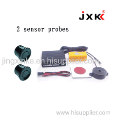 12V car use universal bi bi sound buzzer with 2 probes sensors alarm parking sensor system for car dual 2 computers cpu