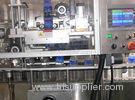 Electric 6kw Sticker Labeling Machine , Linear Hot Melt Opp Label Machine