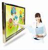 VGA FHD LED Interactive Displays / Multi Touch Screen TV for kids Game or Teaching 2 , 4 , 6 Points