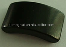 N38H NdFeB Magnet Arc with black epoxy