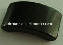 N35EH NdFeB Arc Rare earth magnet Magne Black epoxy Coating