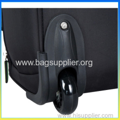 Stylish lightweight fashion polyester trolley luggage bag