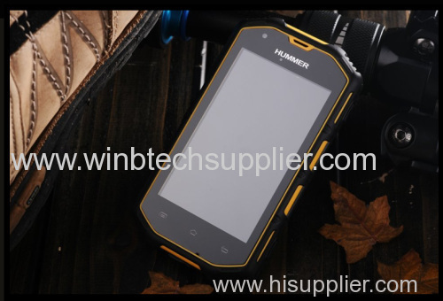 Hummer H5 3G Smartphone 4.0inch Capacitive Screen IP67 Waterproof Shockproof Dustproof 512M RAM 4G ROM GPS Hummer H5