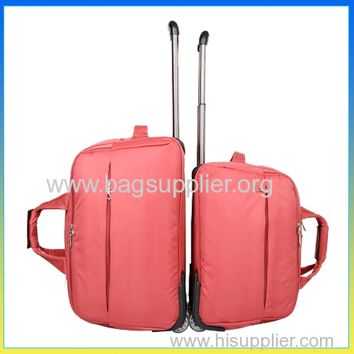 Lightweight fashion school trolley bags for girls