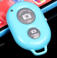 Newest wireless bluetooth remote shutter for iphone/samsung/htc mobilphones