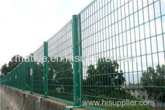 Road chain link fence