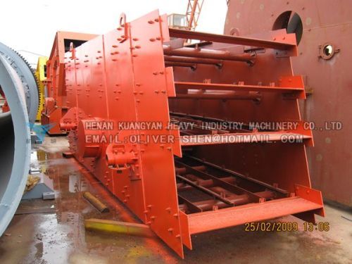 High-efficiency vibrating screen hot sell for stone plant