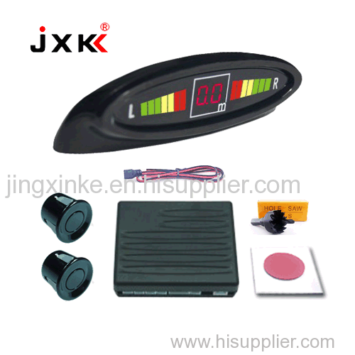 12V car use back rear positoin led display humen voice&bibibi buzzer auto universal digital display parkng sensor system