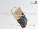 Custom Printed Corrugated Cardboard Boxes With Handle CMYK Printed