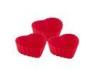 Pudding Jelly Silicone Baking Molds , Red Heart Shaped
