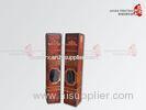 Red Printed Cardboard Boxes Embossing Logo / Wine Packaging Boxes