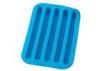 Blue Silicone Water Bottle Ice Cube Tray For Kitchenware , FDA Approved