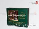 Green Printing Corrugated Paper Boxes / Christmas Gift Boxes Packaging