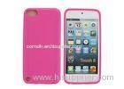 Rose Color Waterproof Silicone Cell Phone Cases Apple iPod Touch 5 Covers