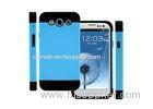 Blue Soft TPU Phone Case For Samsung Galaxy S3 , SGS / Rohs Standard