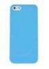 Mens Blue Silicone Cell Phone Cases For Apple iPhone 5 5s , OEM / ODM Custom