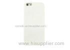 Apple iPhone 5 / 5s Cases Anti-slip , White Silicone Cell Phone Cases