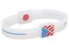 White Power Energy Bracelet , Power Balance Silicone Wristband