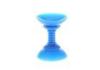 Blue Silicone Cell Phone Stand With Cable Winder , Dual Suction Cups