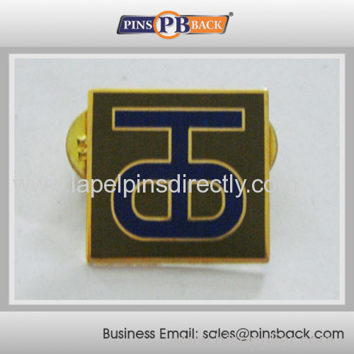 2014custom shape imitation hard enamel metal badge