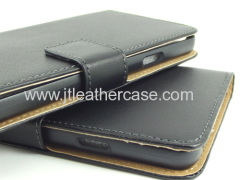 leather wallet cover case Samsung Galaxy Note 3.