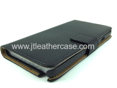 Ultra thin geunine leather wallet cover case Samsung Galaxy Note 3 N9000 N9005