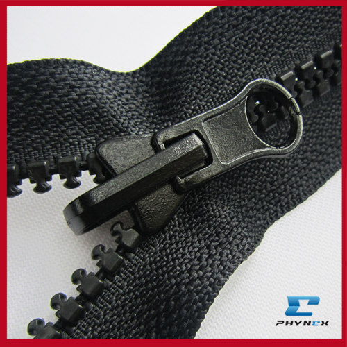 reverse coil zipper plastic zipper