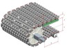 Modular Plastic conveyor belt 2400 for transmission equipment in industry