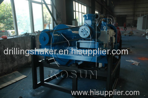 Operation Principle of Drilling Mud Decanter Centrifuge