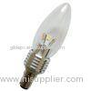 3 Watt office 360 Led Candle Light Bulb aluminum 80 Lm/W , No UV