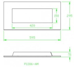 20W 1x2ft Super thin Led Panel Light