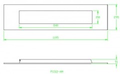 40W 1x4ft Super thin Led Panel Light